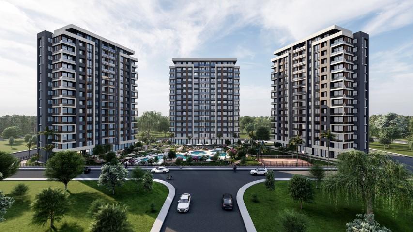 Новый проект с разнообразной инфраструктурой в районе Томюк, Мерсин